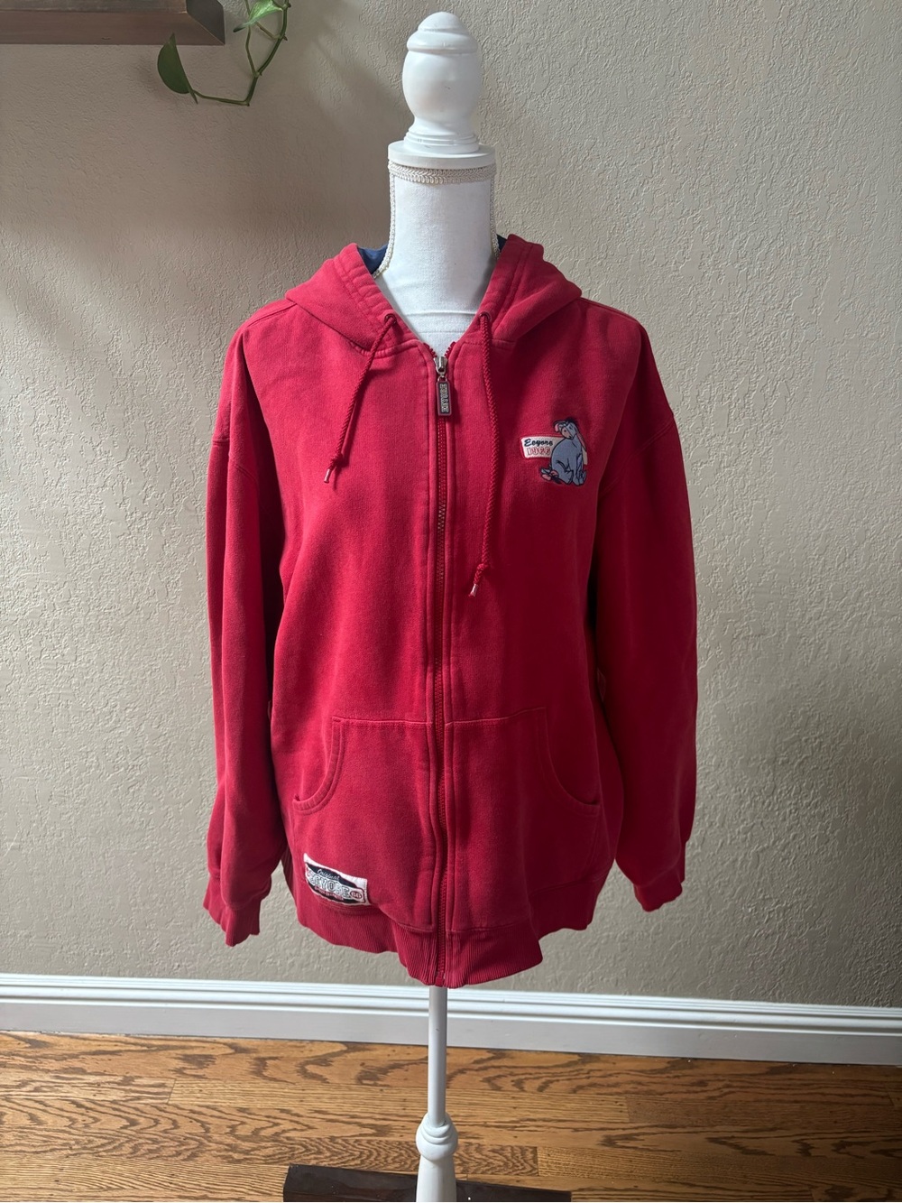 Vintage Eyore ZipUp hoodie